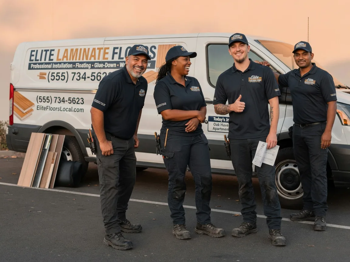 Laminate flooring installation company in Glennville, GA